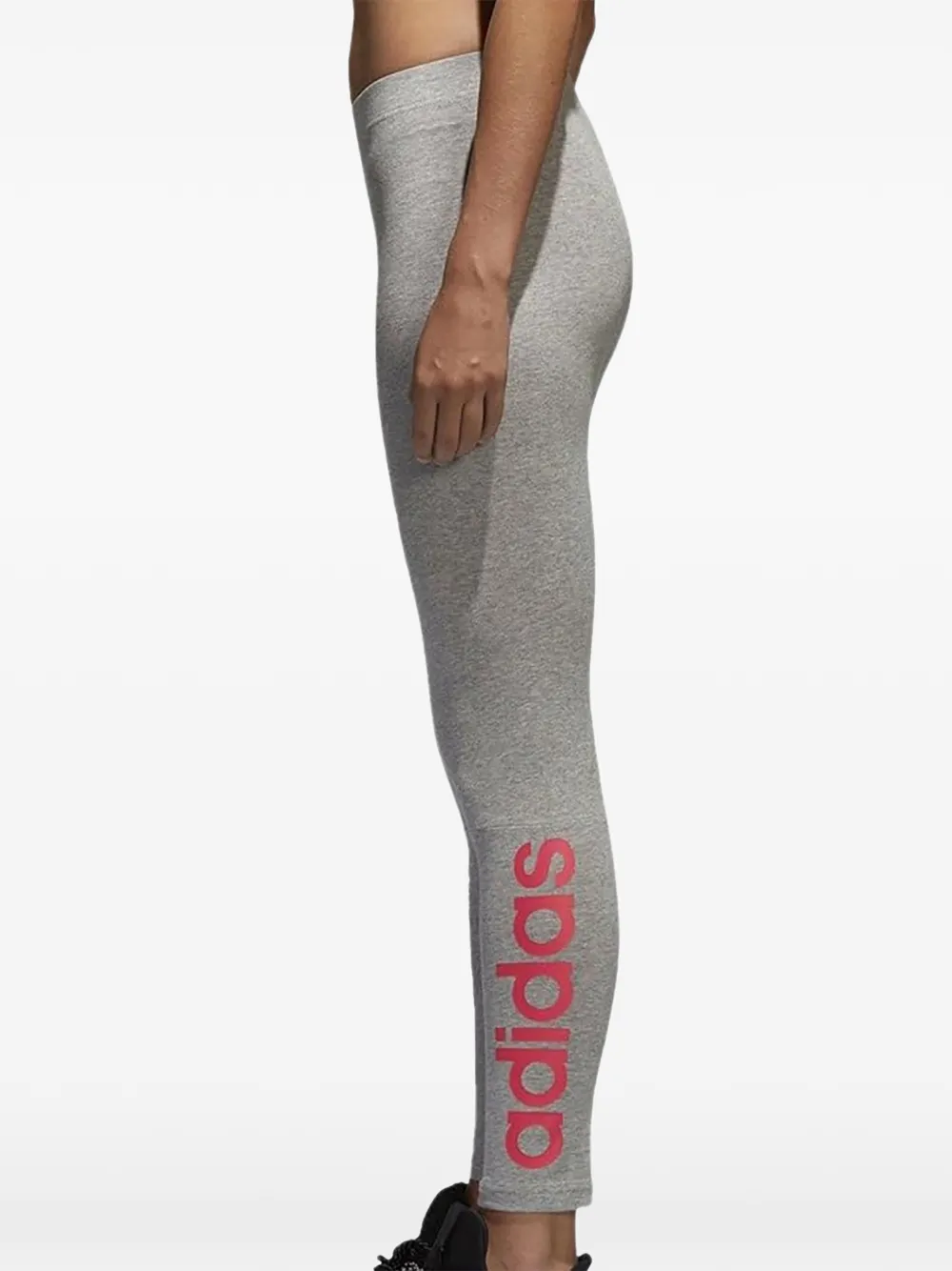 adidas Legging met logodetail Grijs