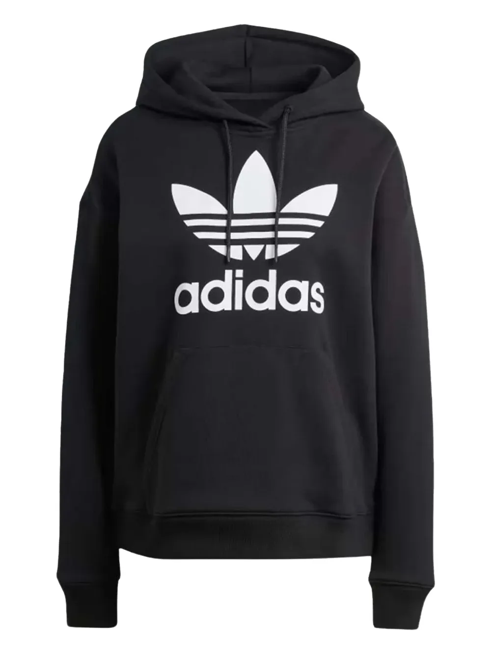 adidas trefoil hoodie - Nero