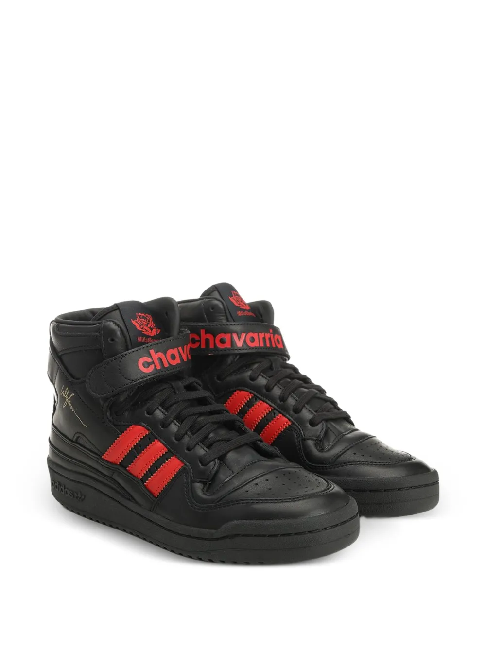 adidas x Chavarria Forum Hi-Core sneakers Zwart