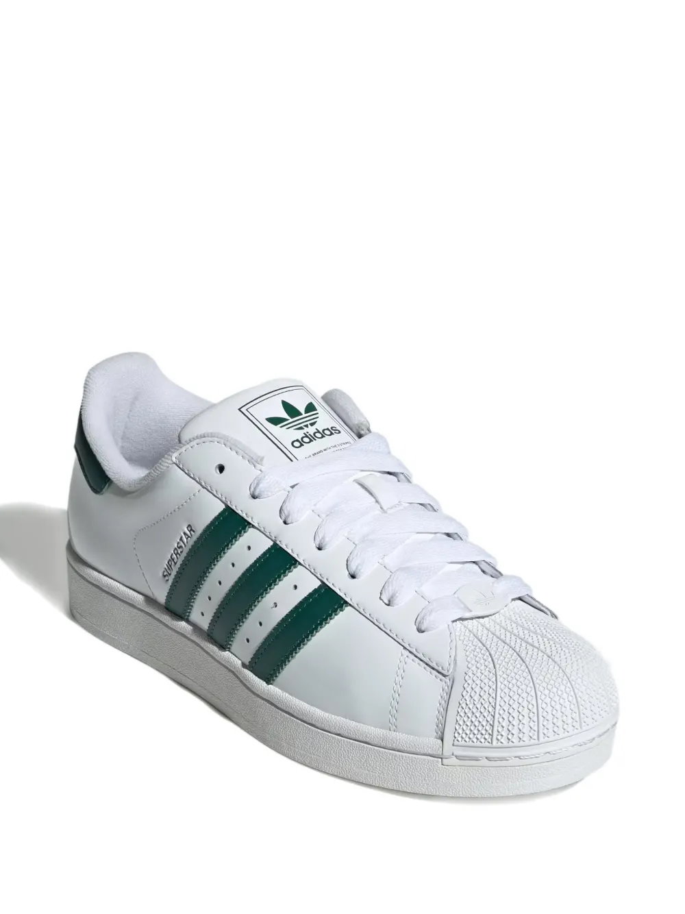 adidas Superstar II low-top sneakers met strepen Wit