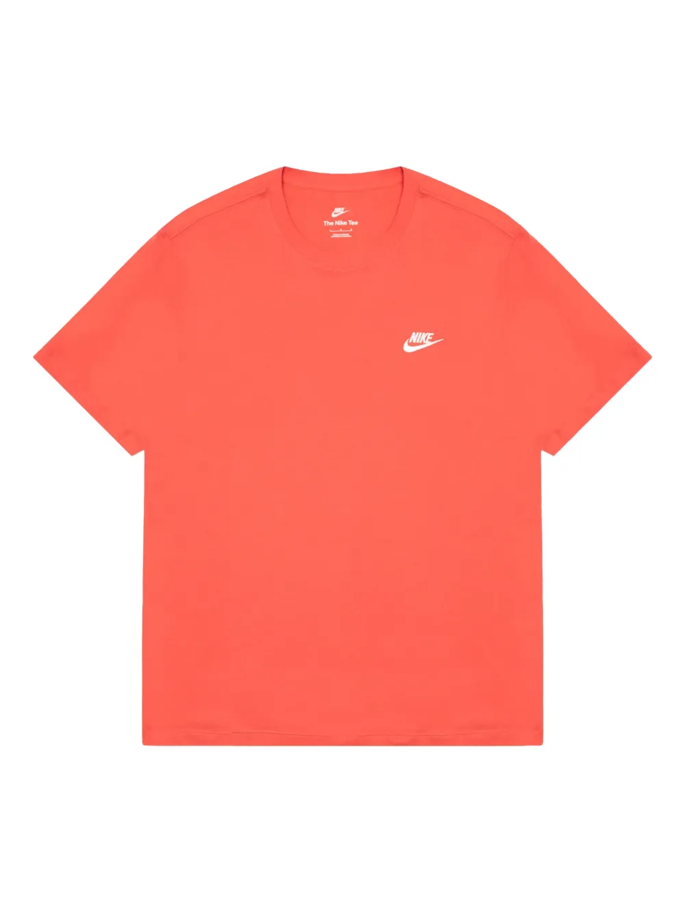 Nike Sportswear Club logo T-shirt - Orange