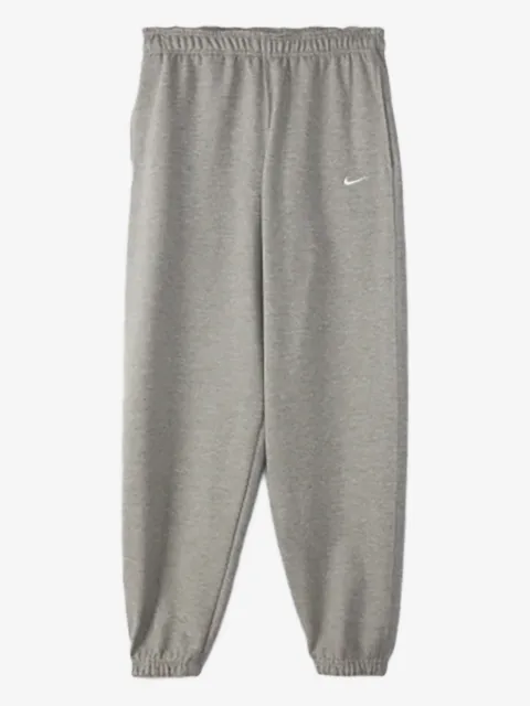 Nike logo-embroidery track pants