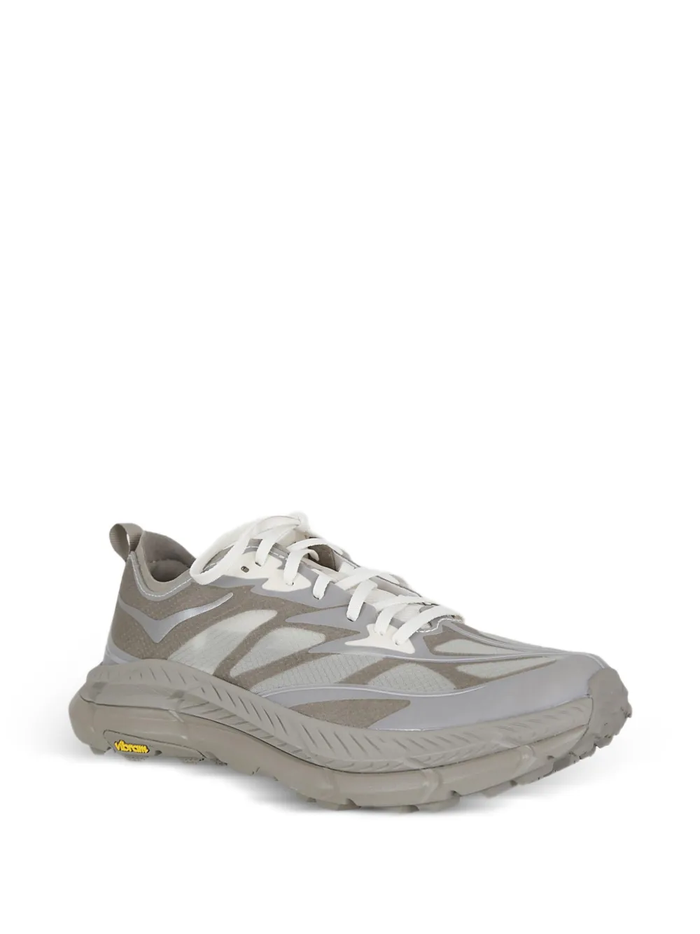 HOKA Mafate Speed 4 Lite sneakers met vlakken Groen