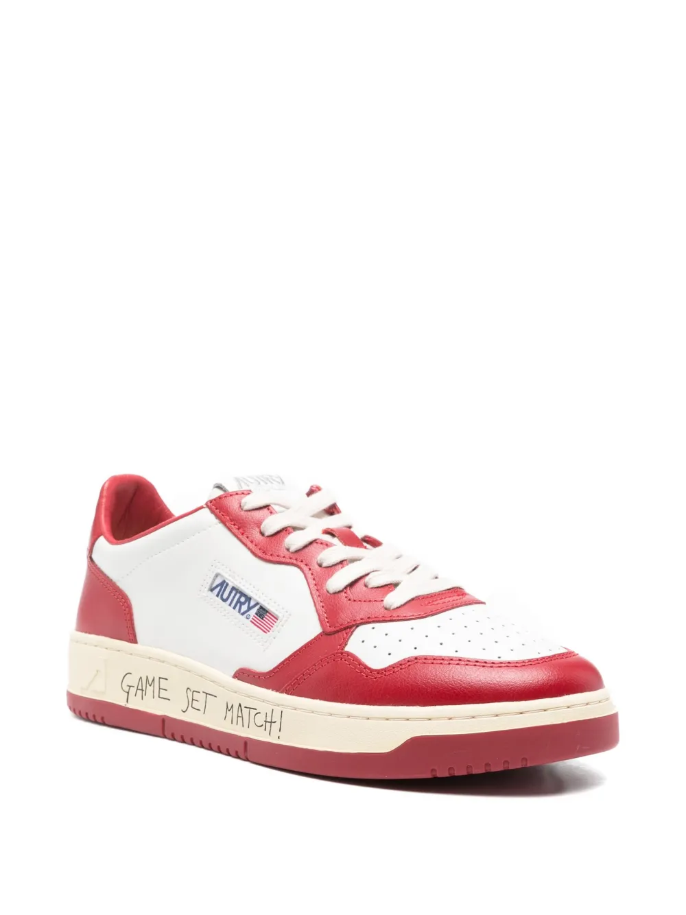 Autry Sneakers met geperforeerd detail Wit