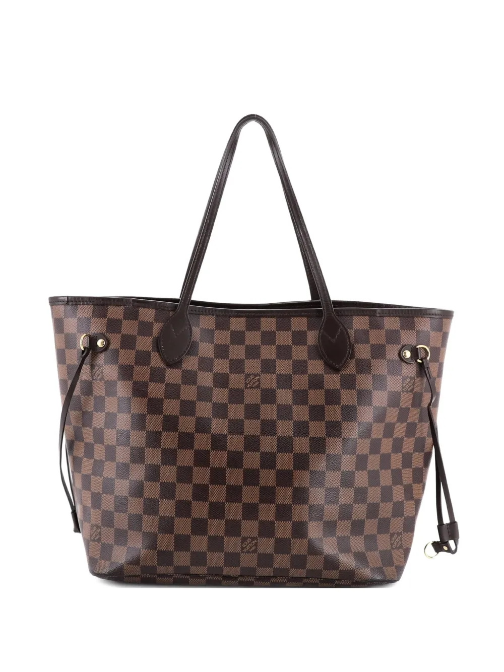 Louis Vuitton Pre-Owned Borsa tote Neverfull NM MM in tela Damier - Marrone