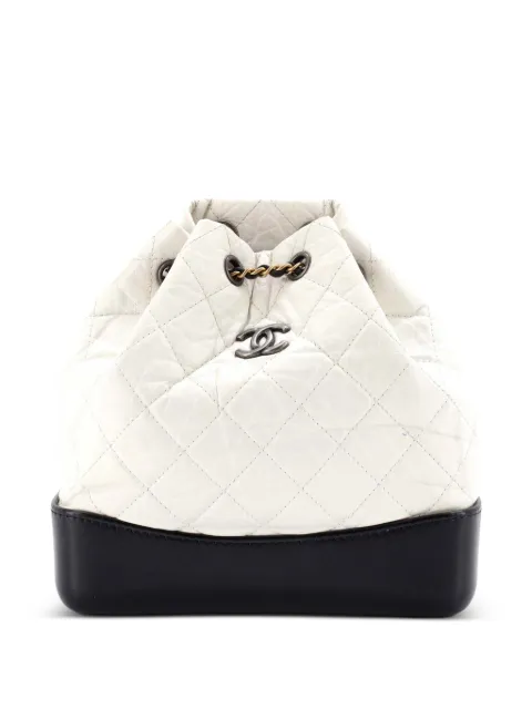CHANEL Pre-Owned Gabrielle Quilted Calfskin Small backpack