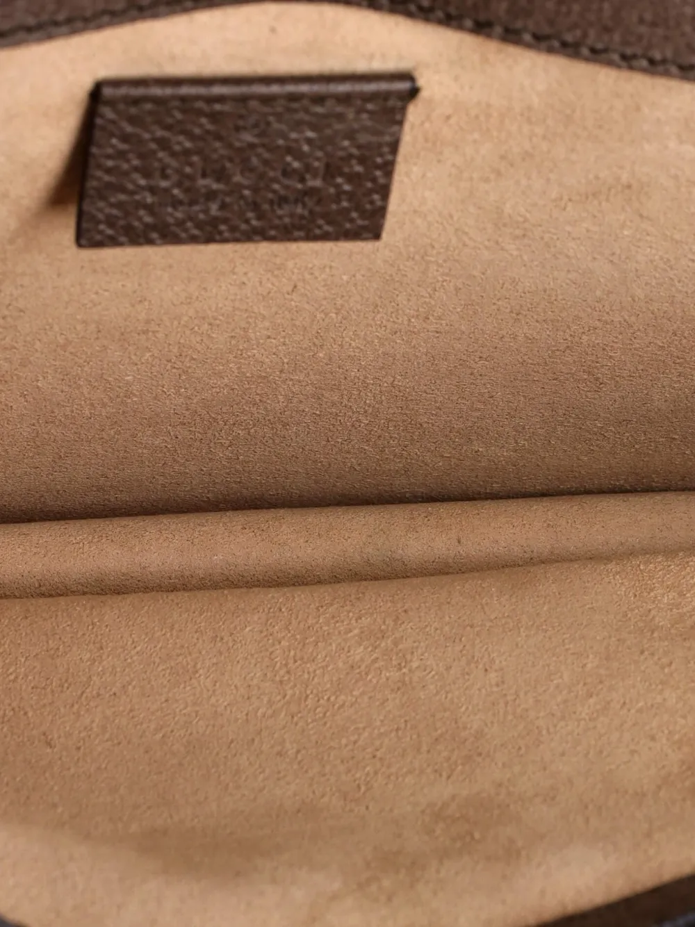 Pre-owned Gucci Dionysus Top Handle Chain Bag Gg Coated Canvas Small Satchel In Brown