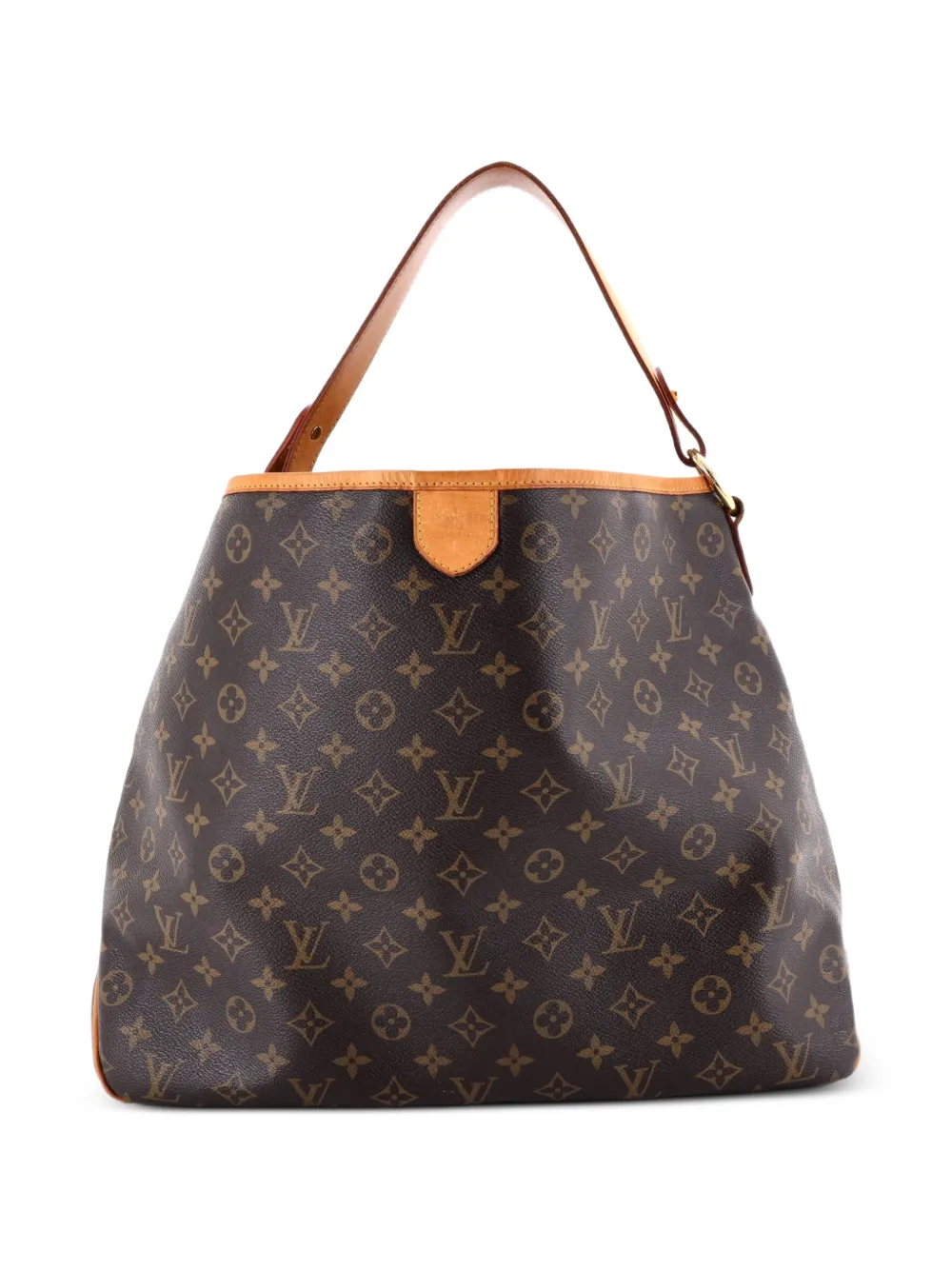 Louis Vuitton Pre-Owned Delightful Handbag Monogram Canvas MM hobo bag - Marrone