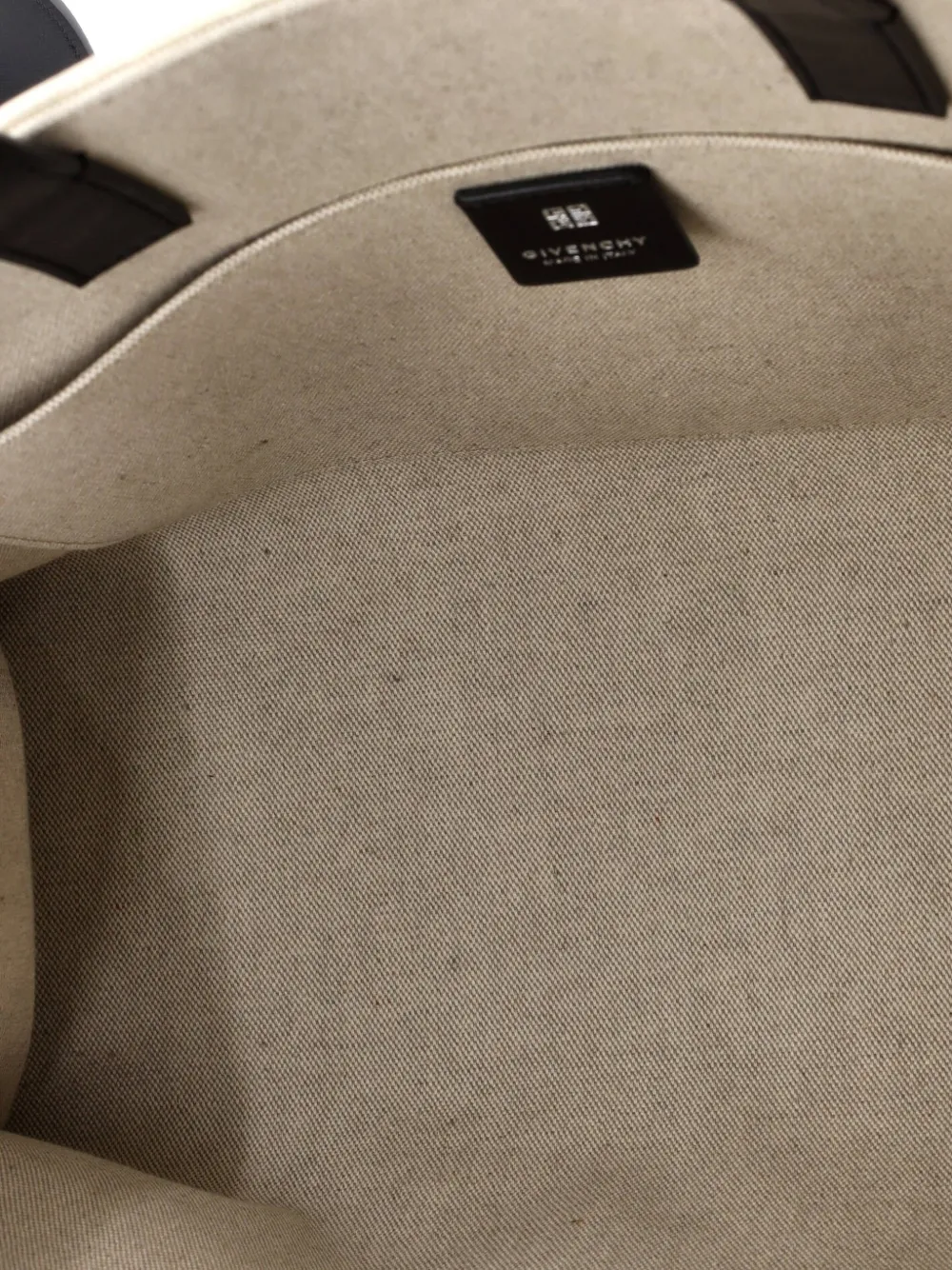 Pre-owned Givenchy G Shopper Tote 4g Coated Canvas Medium Shoulder Bag In Neutral