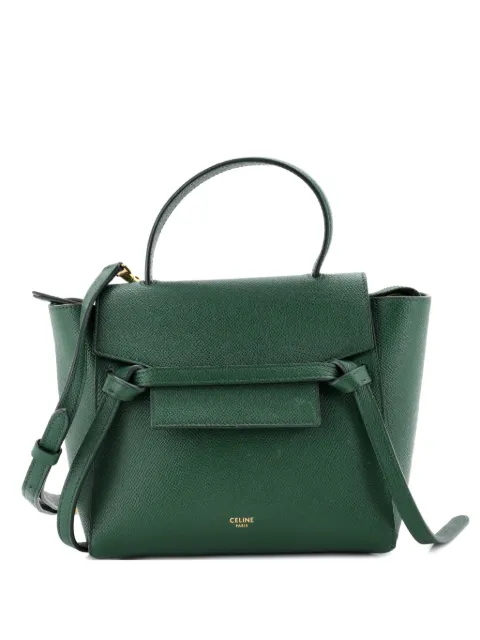 Celine Pre-Owned Belt Bag Textured Leather Nano shoulder bag