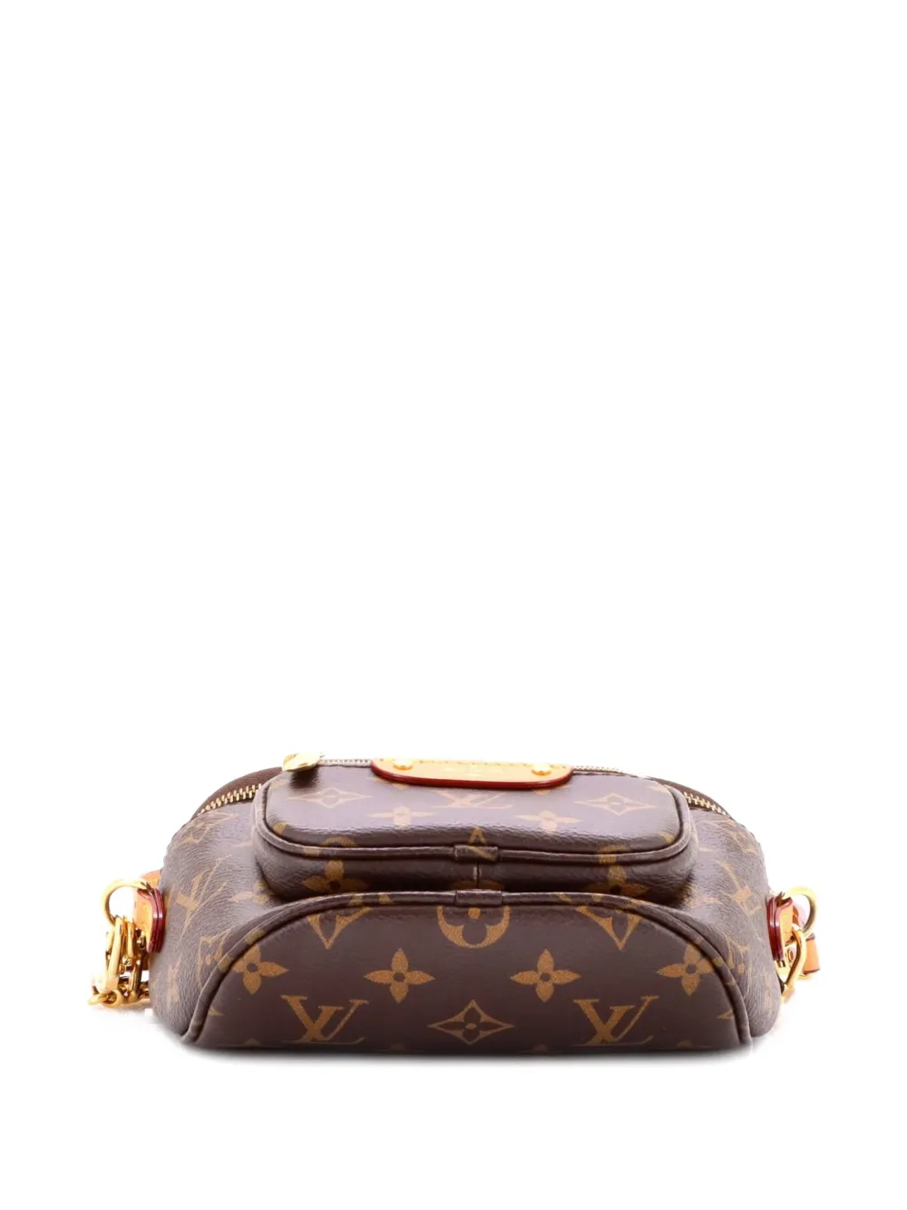 LOUIS VUITTON Pre-owned Bum Bag Monogram Canvas Mini Belt Bag In Brown