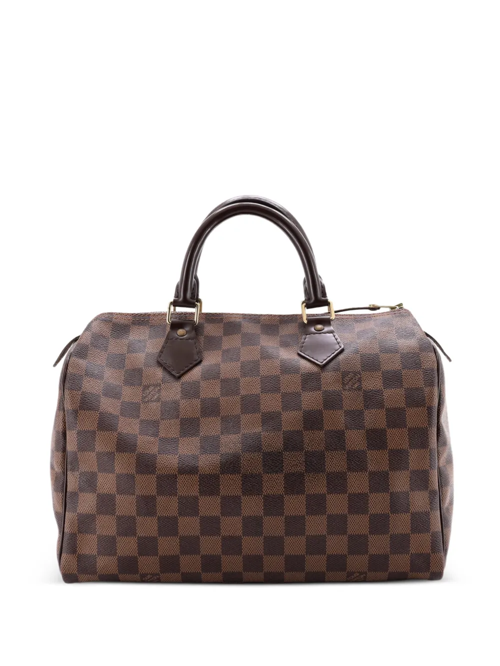 Louis Vuitton Pre-Owned Speedy Handbag Damier 30 satchel - Marrone