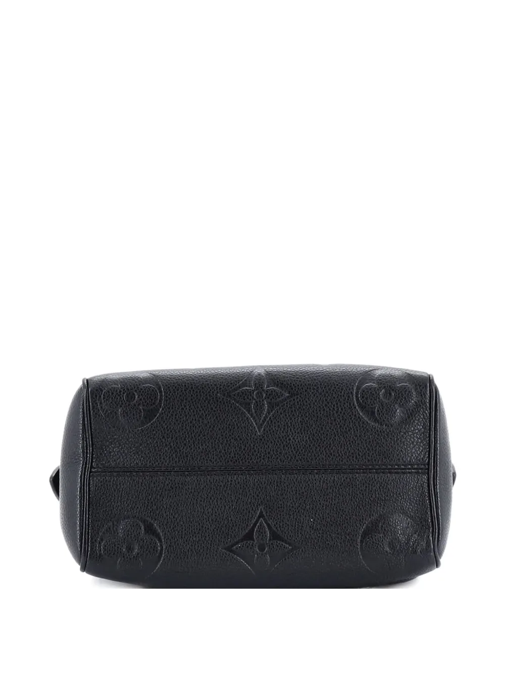 Pre-owned Louis Vuitton Speedy Bandouliere Bag Monogram Empreinte Giant 20 Crossbody Bag In Black