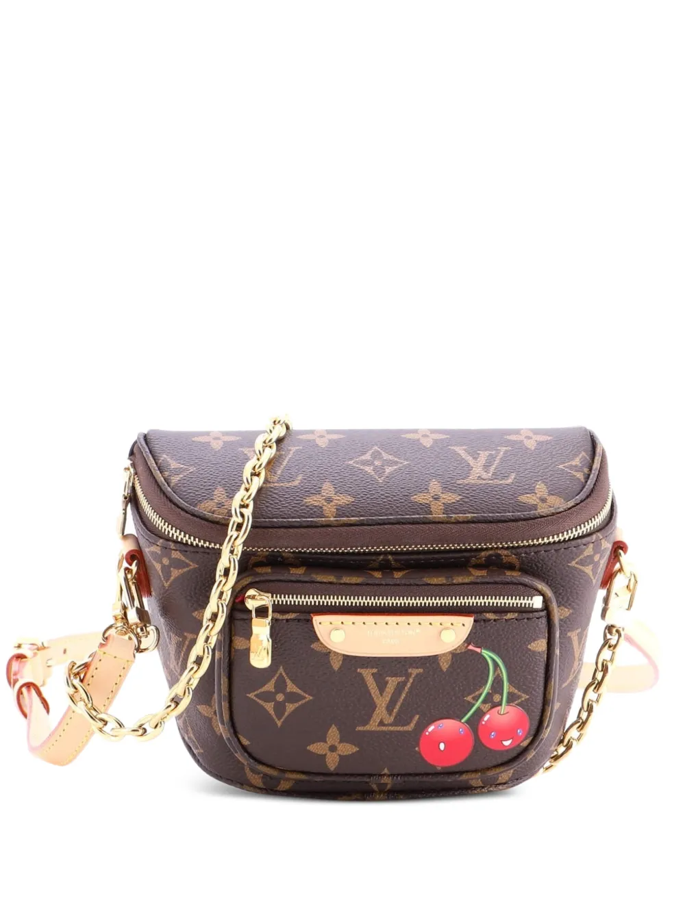 Louis Vuitton Pre-Owned x Takashi Murakami Bum Bag Limited Edition Monogram Cerises Mini belt bag - Marrone