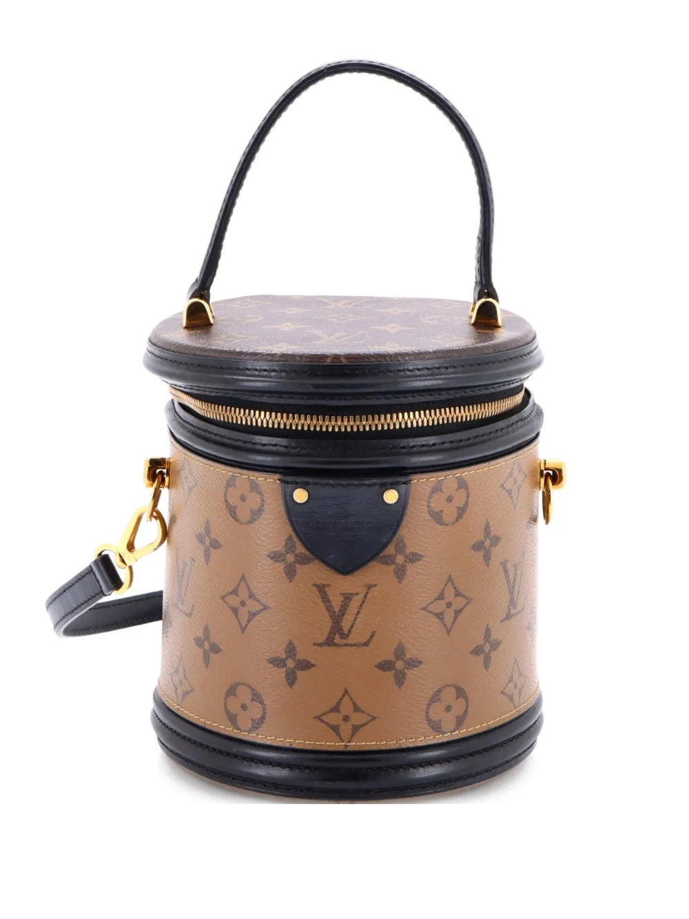 Louis Vuitton Pre-Owned Cannes Handbag Reverse Monogram Canvas satchel - Marrone