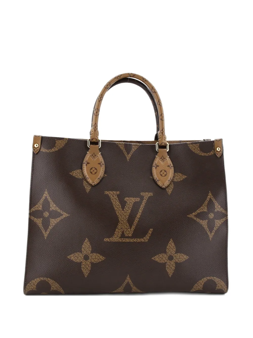 Louis Vuitton Pre-Owned OnTheGo Reverse Monogram Giant MM tote bag - Marrone