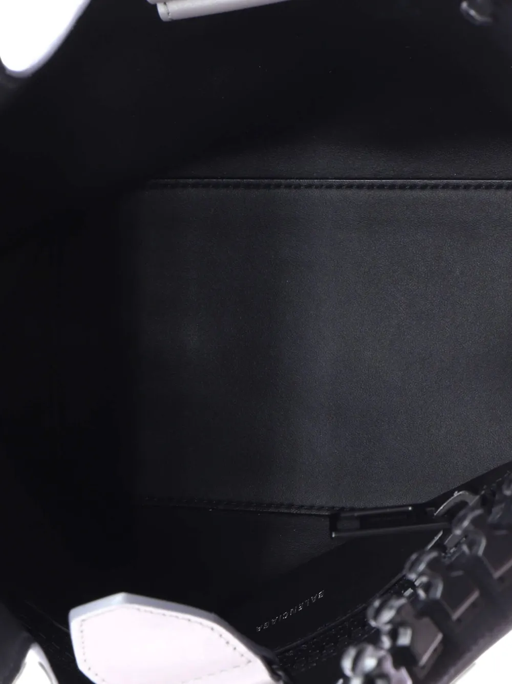 Pre-owned Balenciaga Megazip Leather Small Tote Bag In Gray