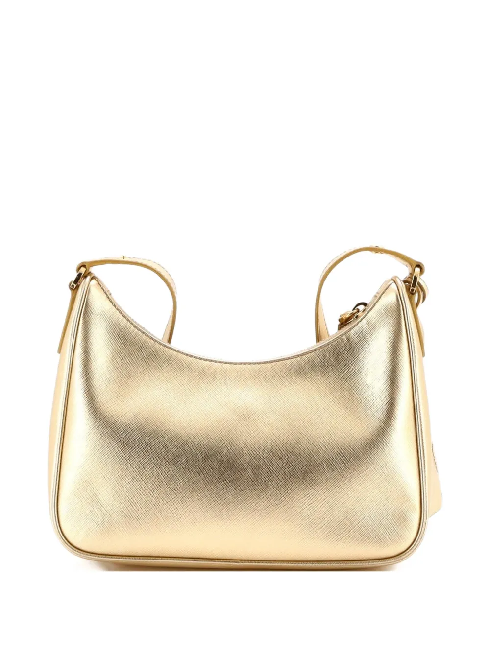 Prada Pre-Owned Adjustable Handle Zip Saffiano Leather Mini hobo bag | Pre-Owned | Image 2