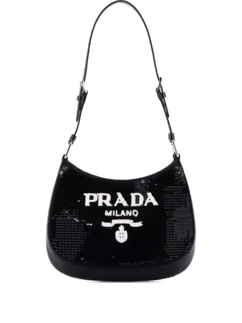 Prada Pre-Owned Cleo Sequins Small shoulder bag