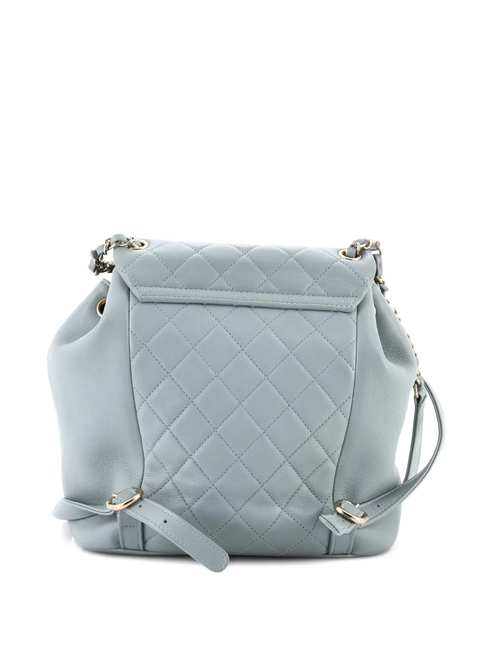 CHANEL Pre-Owned Duma Drawstring Quilted Leather Large backpack | Pre-Owned | Image 2