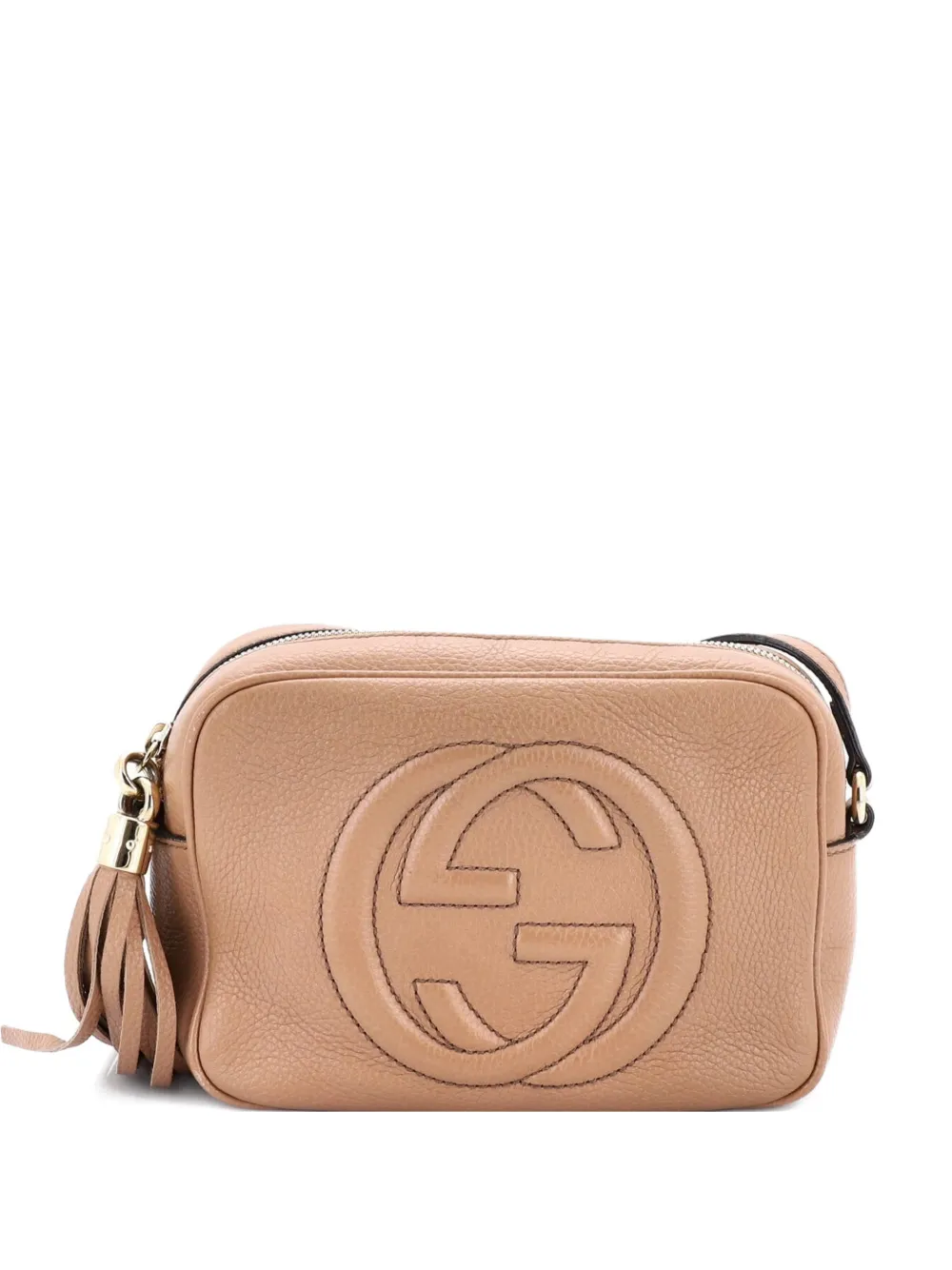 Gucci Pre-Owned Soho Disco Leather Small crossbody bag - Toni neutri