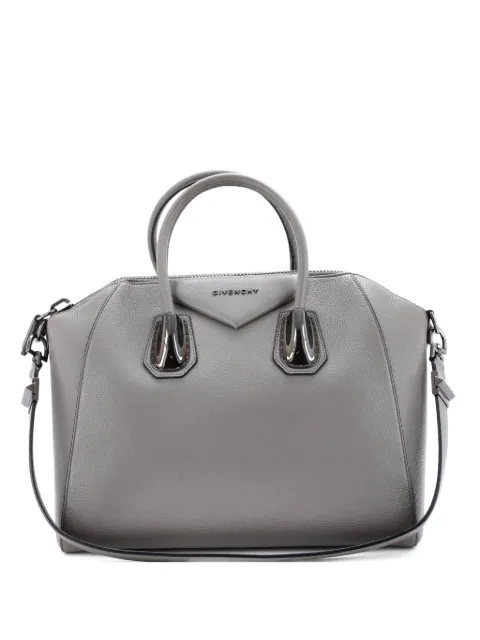 Givenchy Pre-Owned Antigona Bag Leather and Kenya Metal Medium satchel