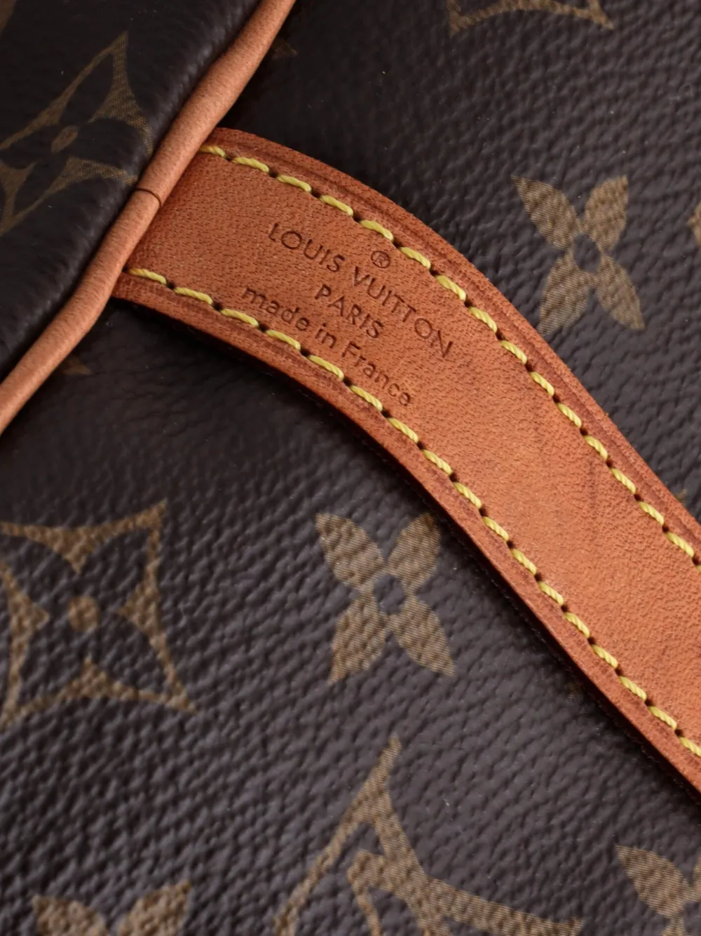 LOUIS VUITTON Pre-owned Speedy Bandouliere Bag Monogram Canvas 25 Satchel In Brown