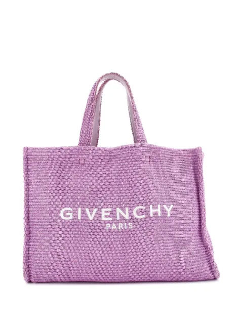 Givenchy Pre-Owned G- Raffia Large tote bag