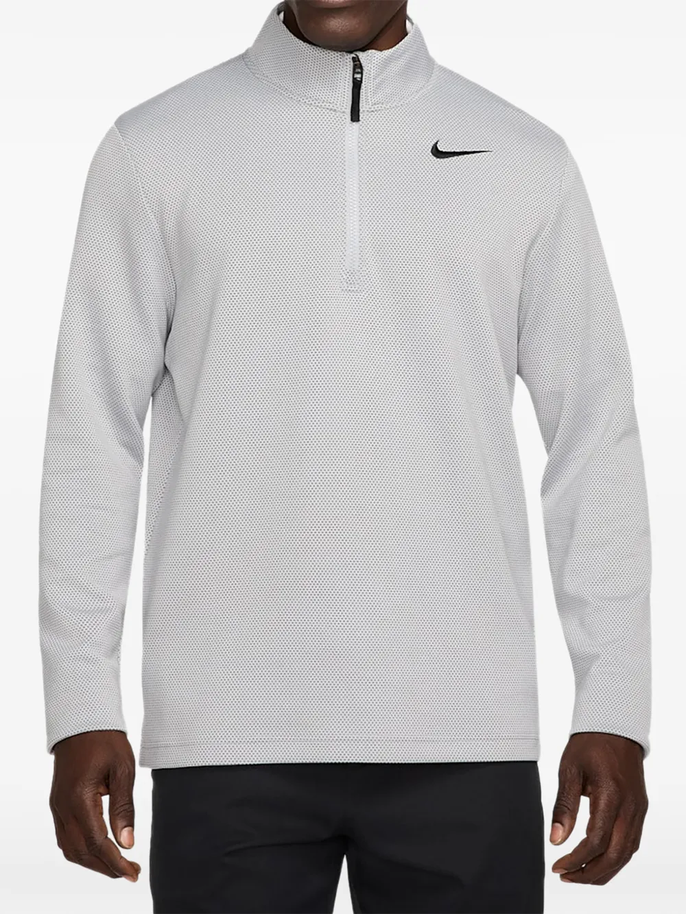 Nike Victory Dri-Fit Thermaflex zip track short - Grigio
