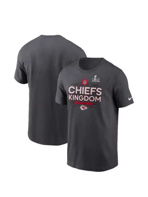 Nike x NFL Anthracite Kansas City Chiefs Super Bowl Local T-shirt