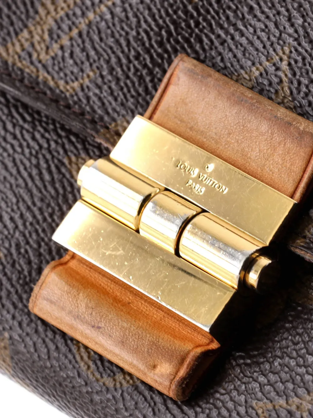 LOUIS VUITTON Pre-owned Elysee Wallet Monogram Canvas And Leather Small Wallets In Brown