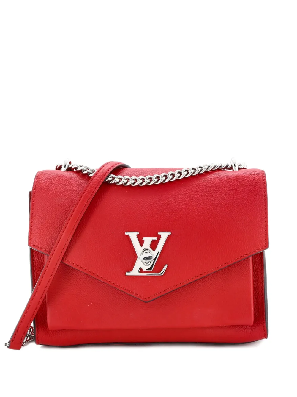 Louis Vuitton Pre-Owned Mylockme Handbag Leather BB crossbody bag - Red