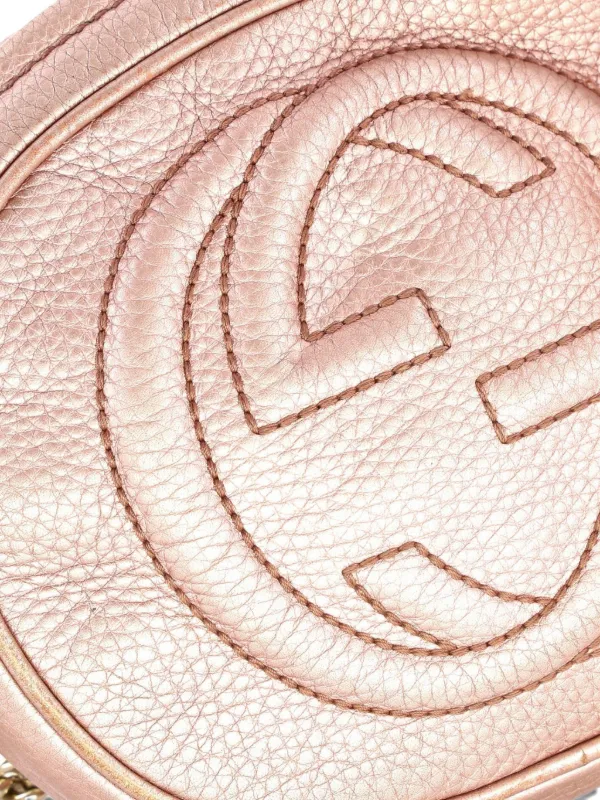 Gucci Pre-Owned ソーホー チェーン バッグ レザー ミニ クロスボディ