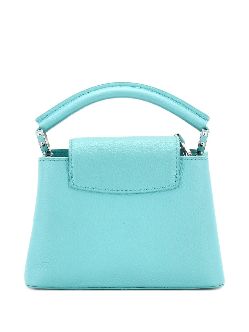 LOUIS VUITTON Pre-owned Capucines Bag Leather Mini Satchel In Green