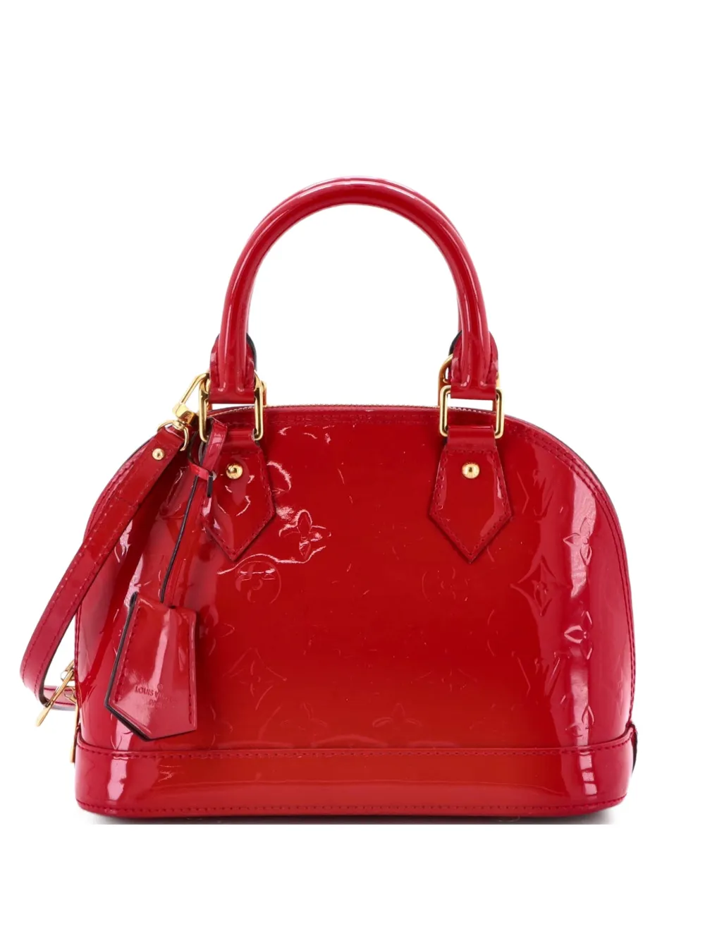 Louis Vuitton Pre-Owned Alma Handbag Monogram Vernis BB shoulder bag - Rosa