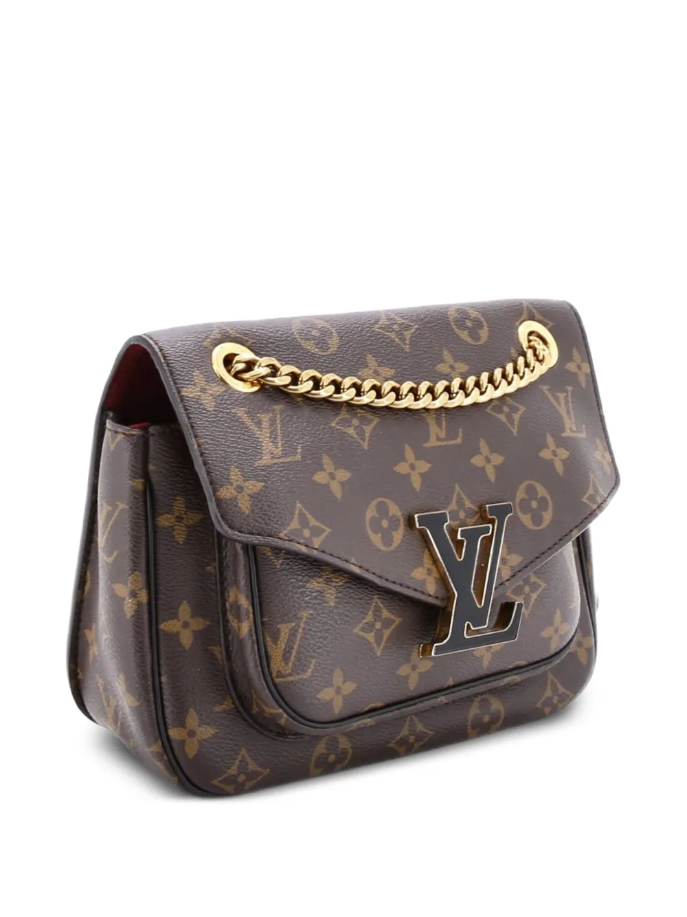 Louis Vuitton Pre-Owned Passy Handbag Monogram Canvas crossbody bag - Marrone