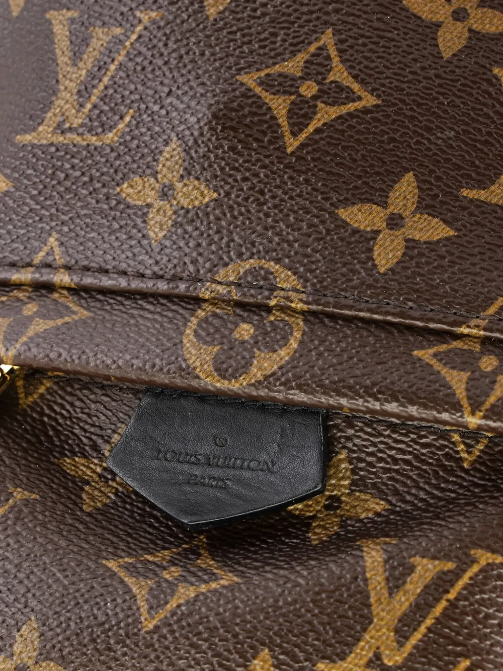 Pre-owned Louis Vuitton Palm Springs Monogram Canvas Mini Backpack In Brown