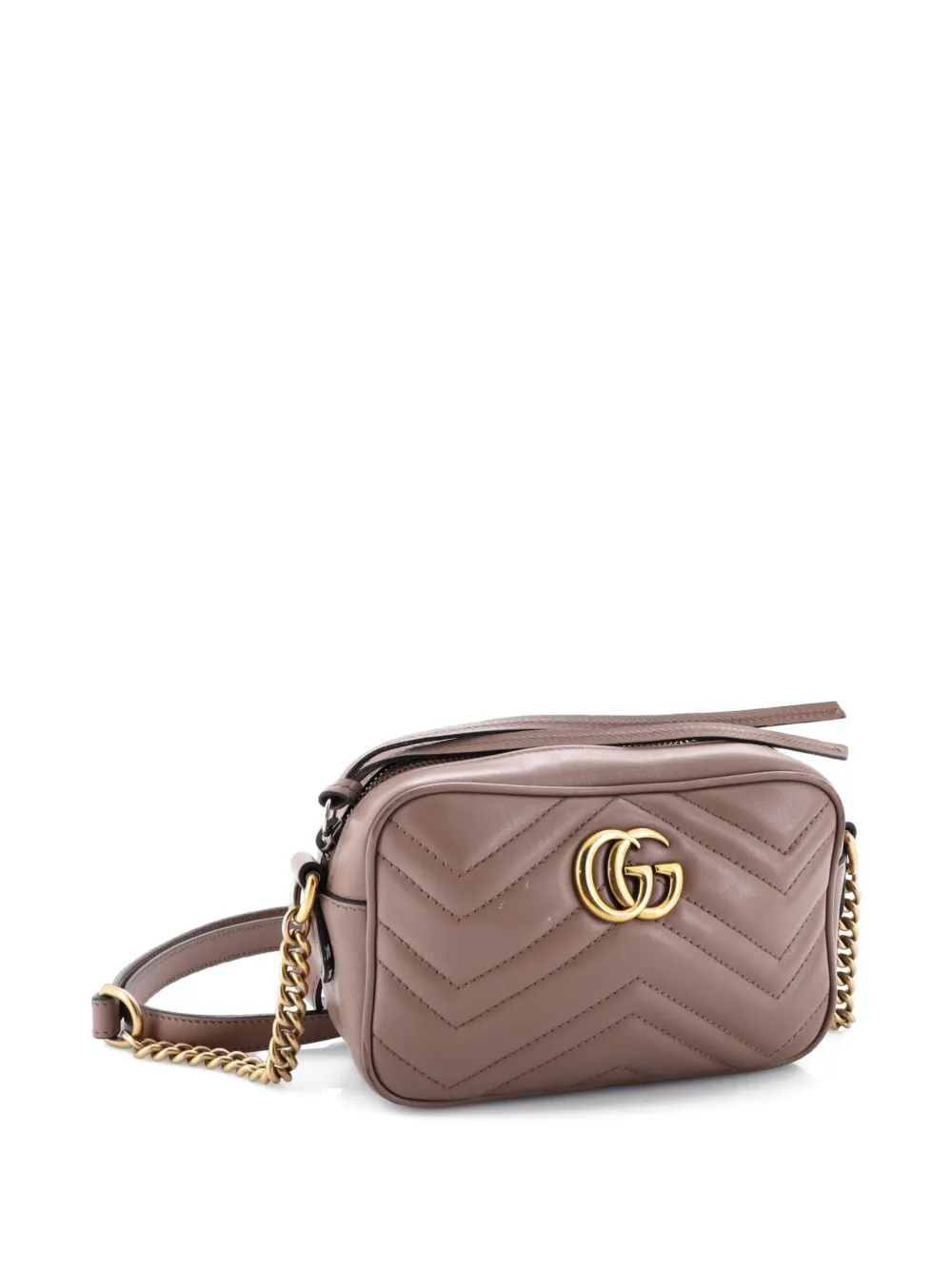 Gucci Pre-Owned GG Marmont Shoulder Bag Matelasse Leather Mini crossbody bag - Toni neutri