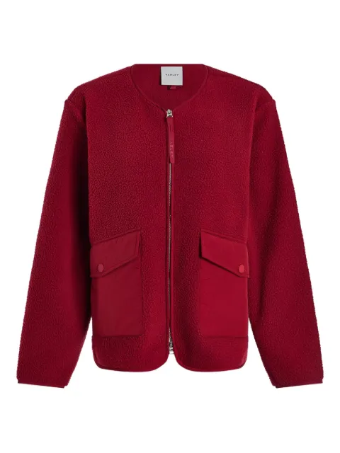 Varley Marina collarless fleece jacket