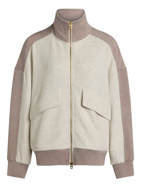 Varley Garcia two-tone zip-up sweat jacket