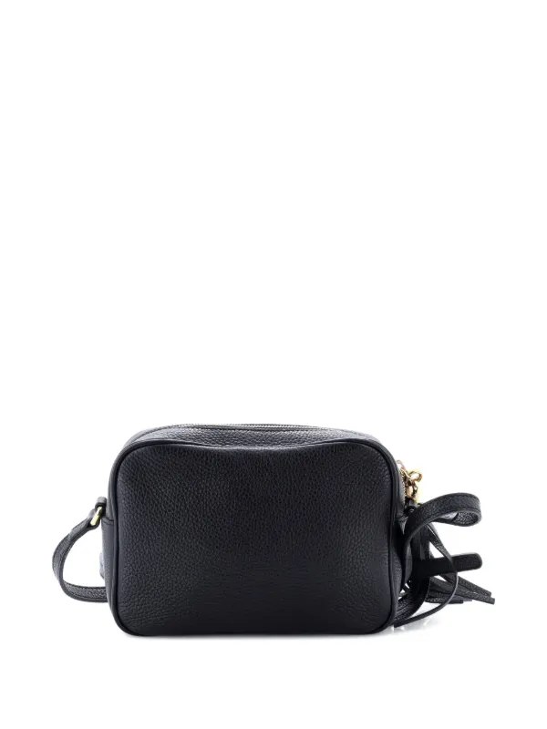 GUCCI ソーホー ディスコ ショルダーバッグ ブラック Gucci Pre-Owned ソーホー ディスコ レザー スモール ショルダーバッグ