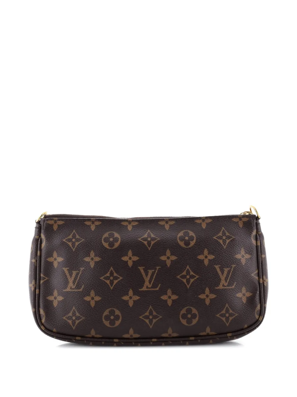 Pre-owned Louis Vuitton Multi Pochette Accessoires Monogram Canvas Crossbody Bag In Brown