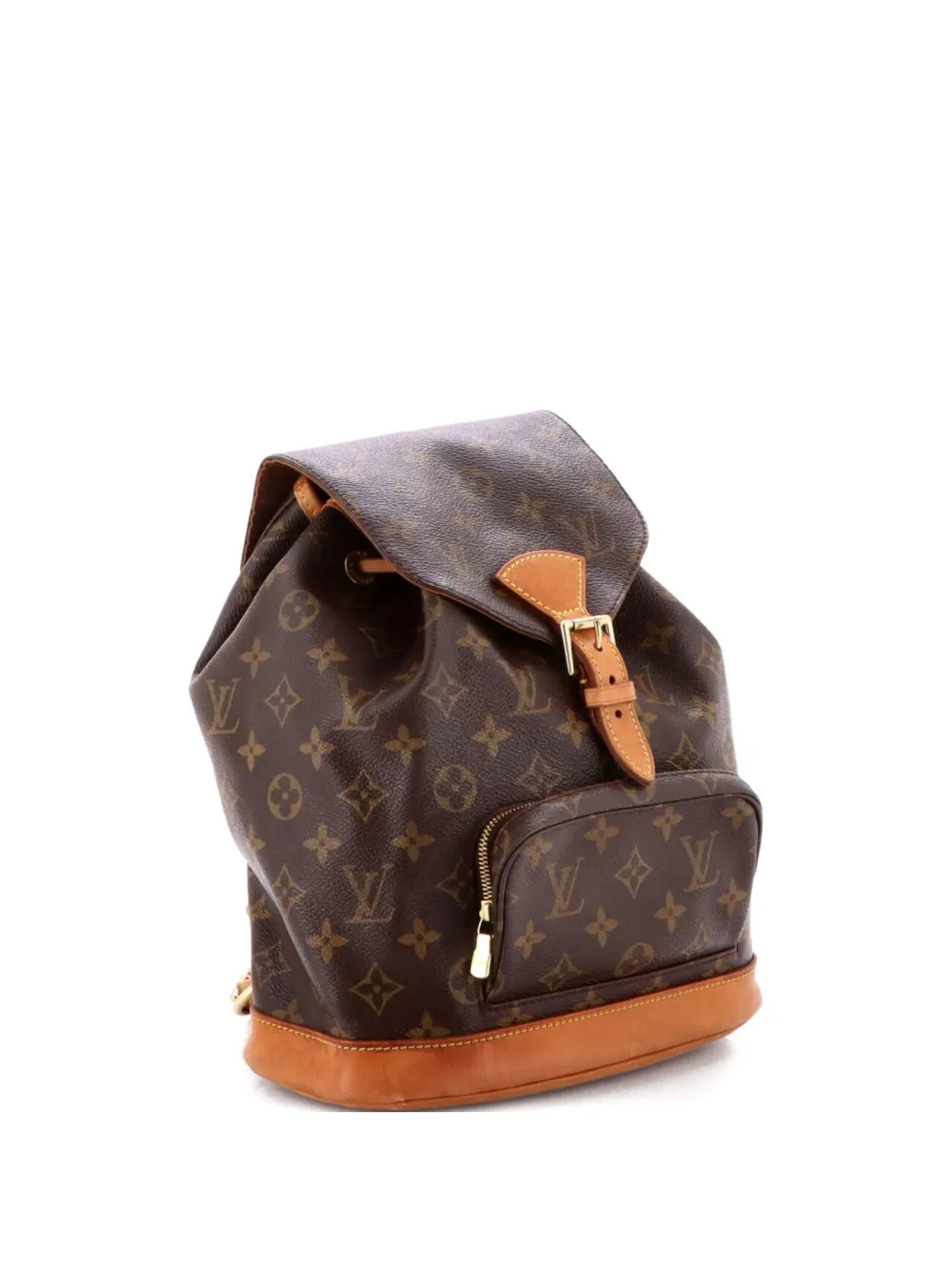 Louis Vuitton Pre-Owned Vintage Montsouris Monogram Canvas MM backpack - Marrone
