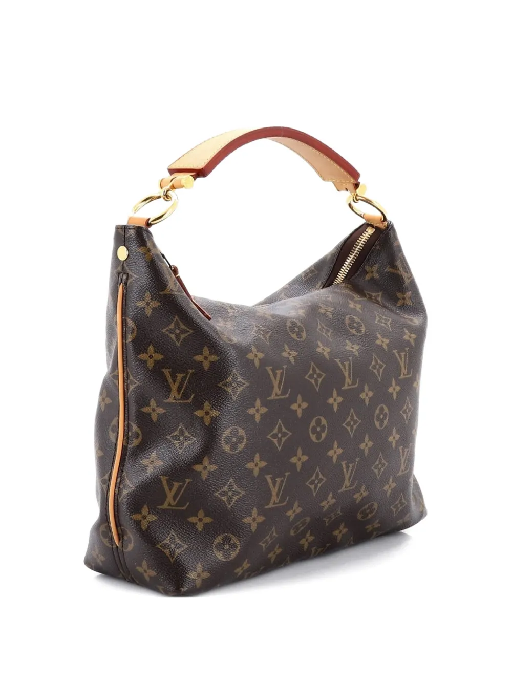 Louis Vuitton Pre-Owned Sully Handbag Monogram Canvas PM hobo bag - Marrone
