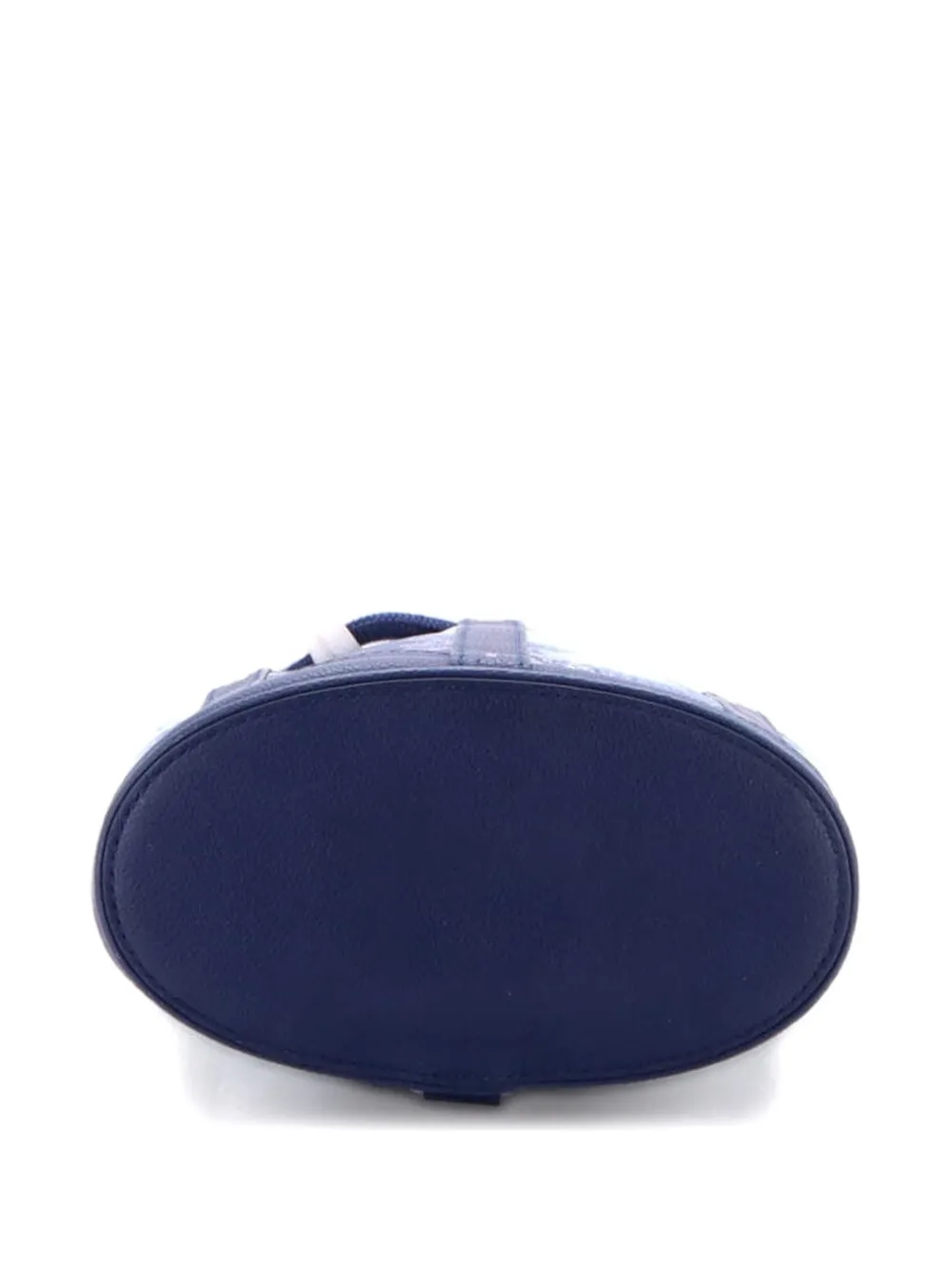 LOUIS VUITTON Pre-owned Randonnee Limited Edition Monogram Bandana Leather Pm Backpack In Blue