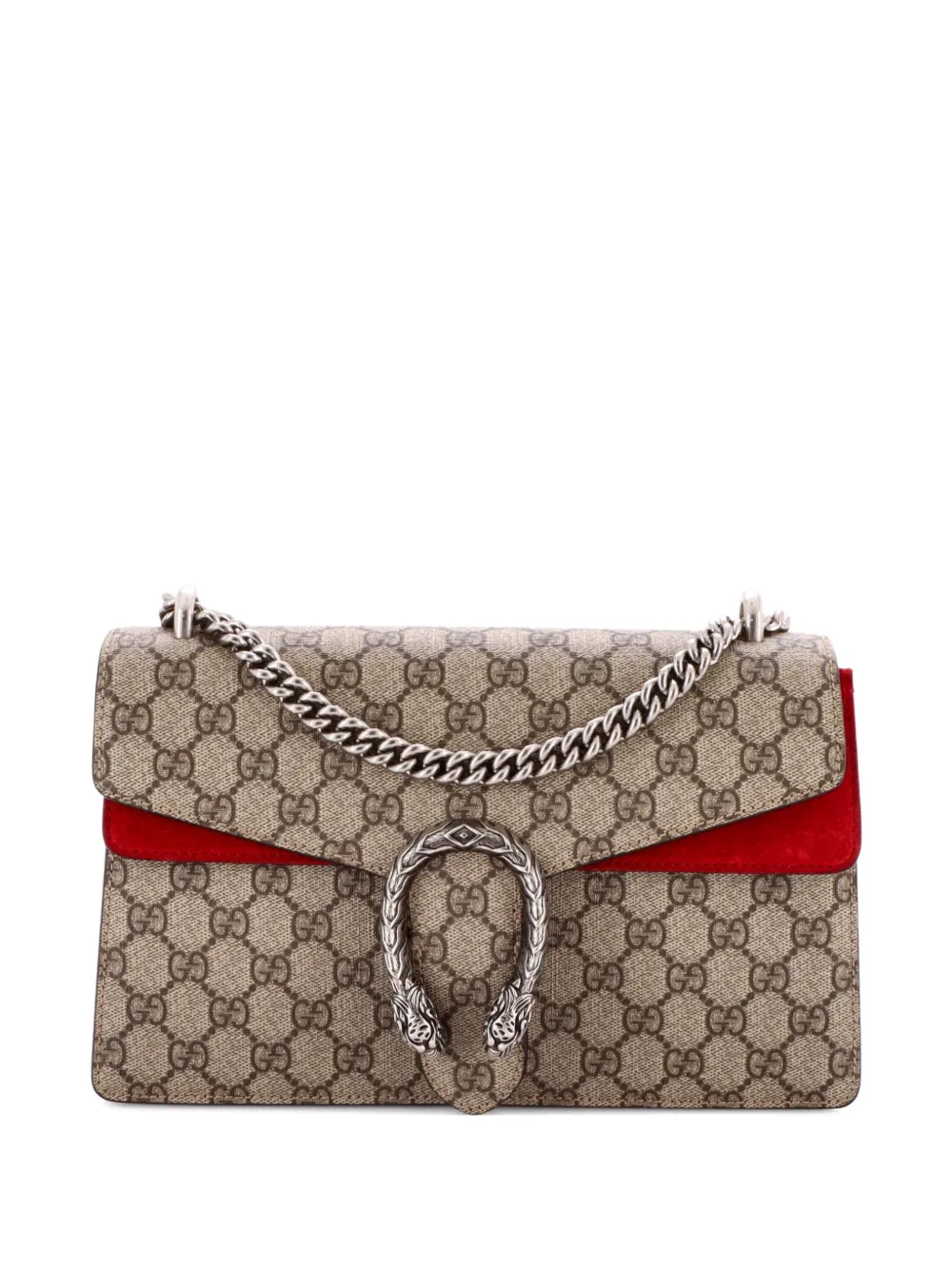 Gucci Pre-Owned Dionysus Bag GG Coated Canvas Small shoulder bag - Marrone