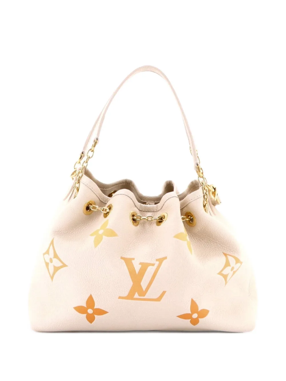 Pre-owned Louis Vuitton Summer Bundle Bag By The Pool Monogram Empreinte Giant Hobo Bag In Neutral