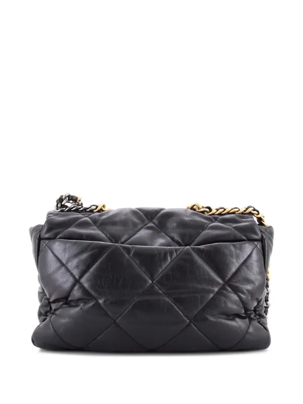 CHANEL Pre-Owned 19 フラップ バッグ マトラッセ レザー マキシ