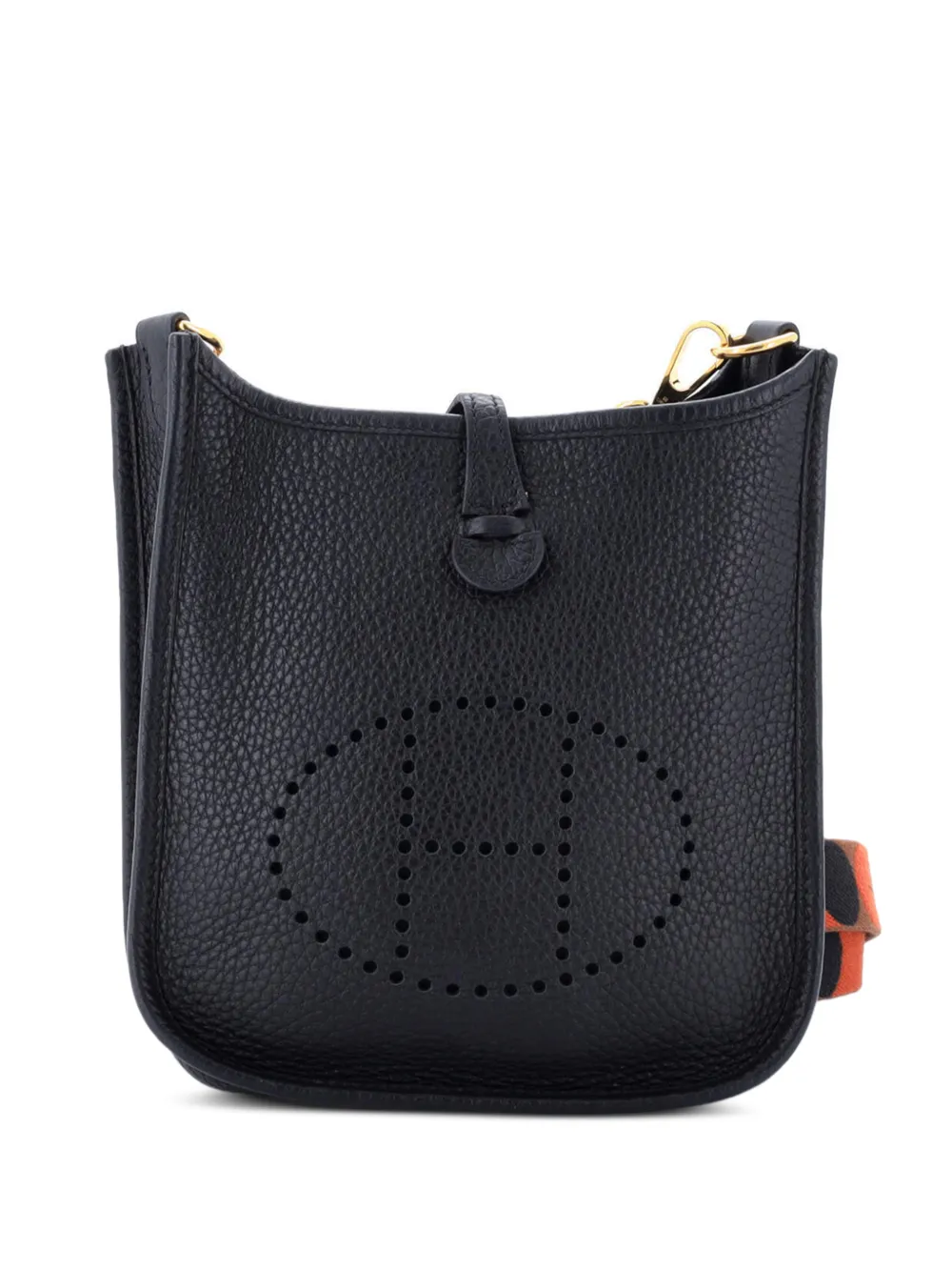 Hermès Pre-Owned Evelyne Bag Gen III Clemence TPM crossbody bag - Black