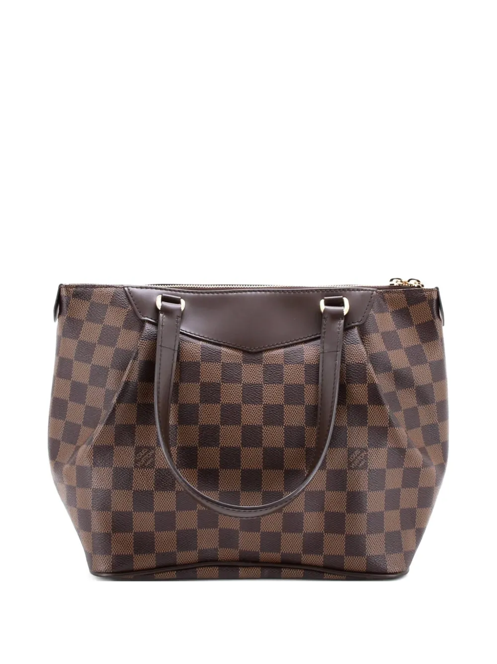 Pre-owned Louis Vuitton Westminster Handbag Damier Pm Satchel In Brown